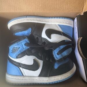 Jordan Kids Sneakers - Black, White, and Blue